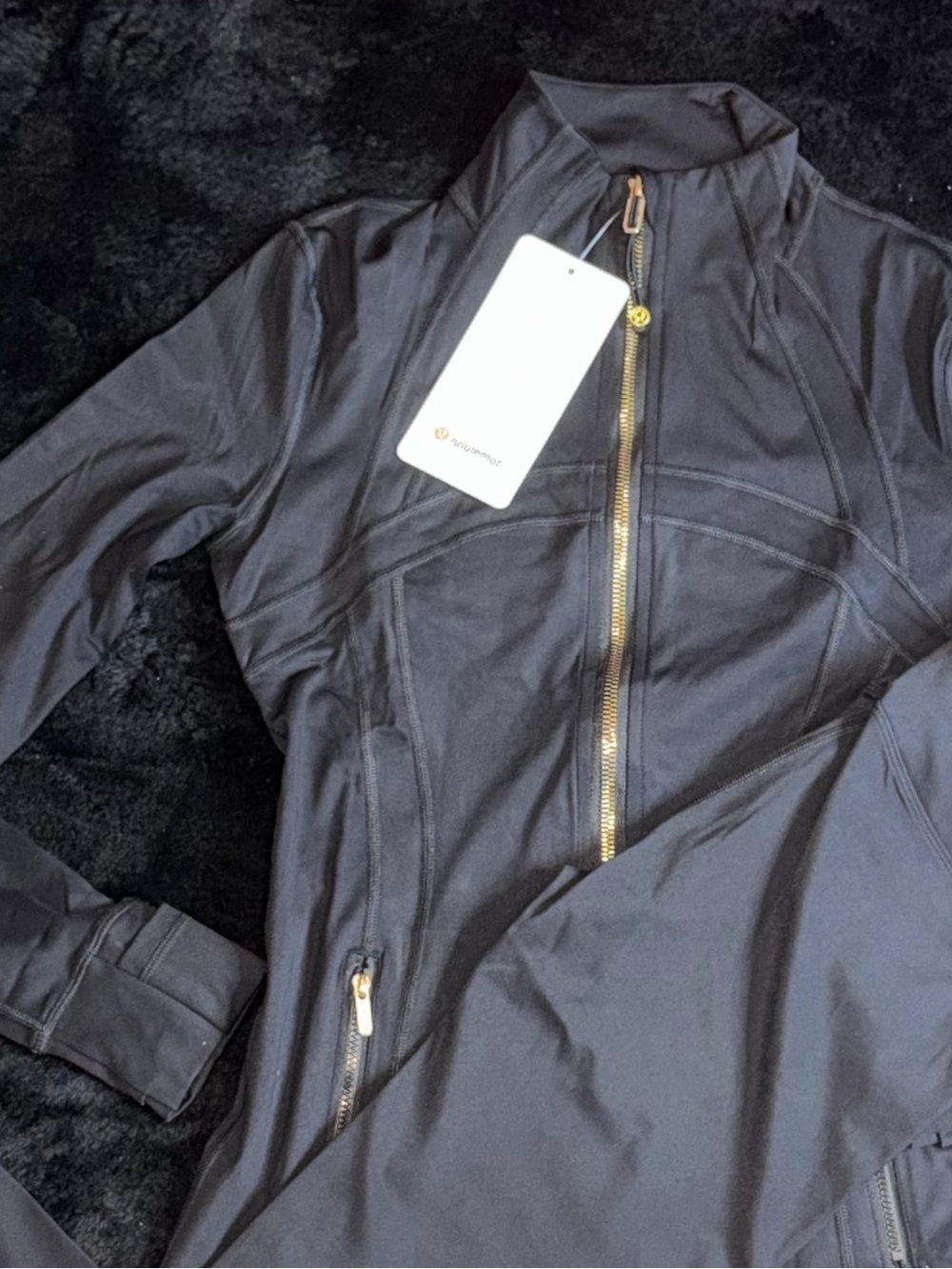 lululemon athletica Black Full-Zip difine jacket ONLY JACKET